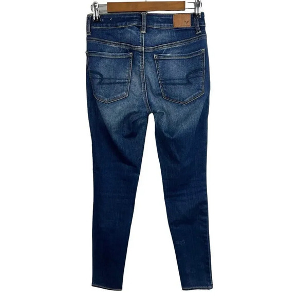 American Eagle Outfitters Hi-Rise Jegging Size 2 Short Cotton Stretch Women’s - Picture 2 of 7